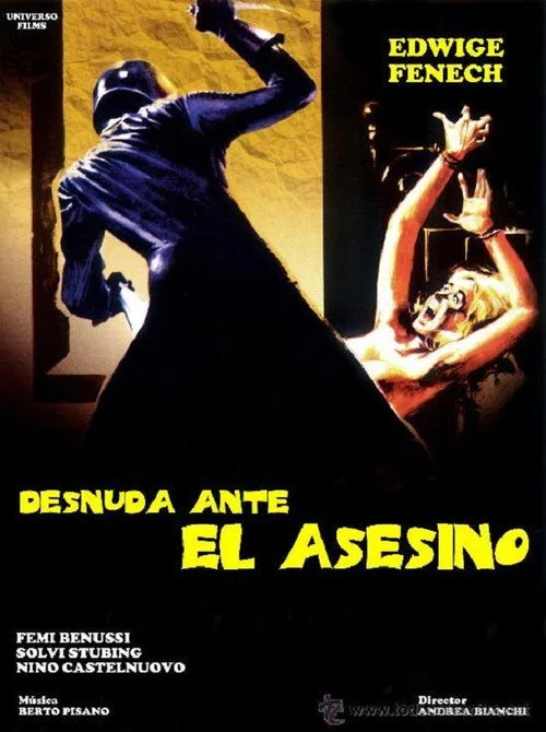Póster de Desnuda Ante el Asesino (1975)