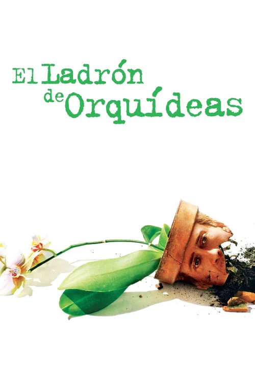 Póster de El ladrón de orquídeas (2002)