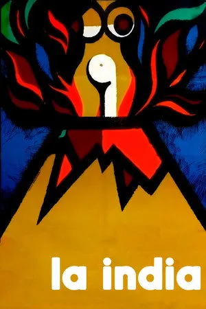 Póster de La India (1976)
