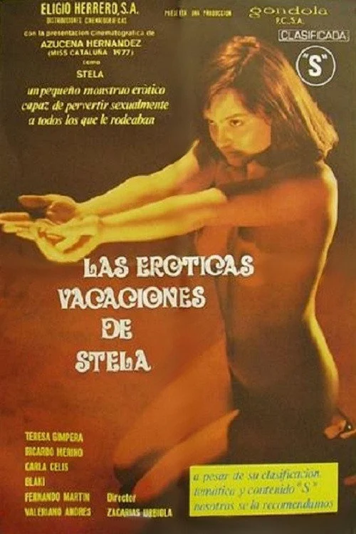Póster de Las eróticas vacaciones de Stela (1978)
