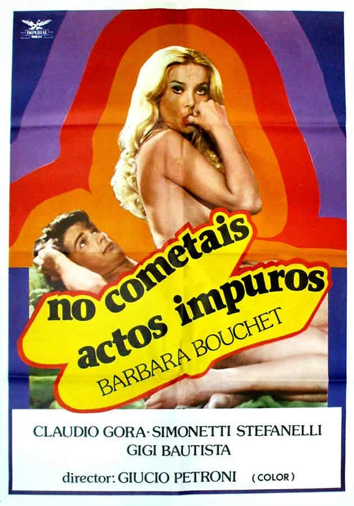 Póster de No cometais actos impuros (1971)
